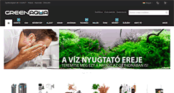 Desktop Screenshot of greenaqua.hu